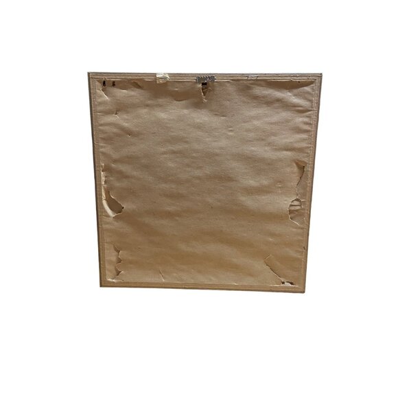 Framed Asian Inspired Art Prints Spring & Winter Bamboo-Style Silver Frame Set 2 - Picture 4 of 8